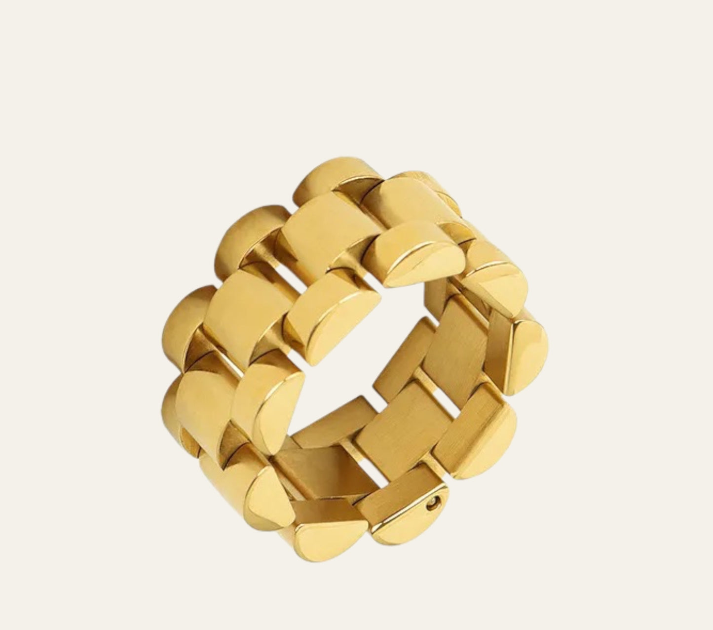 Golden link Ring