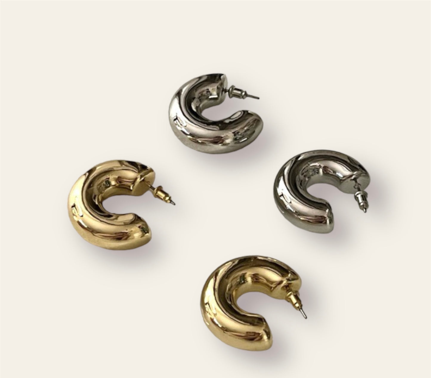 Sicilia hoop earrings