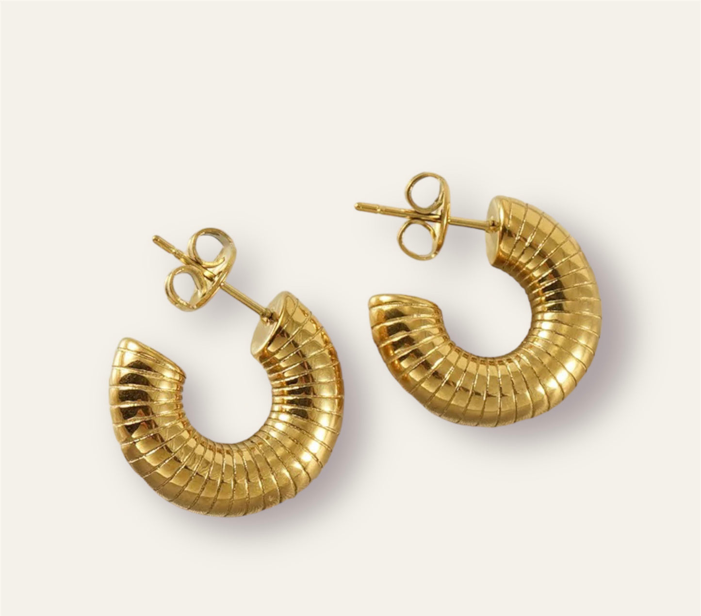 Alondra hoop earrings