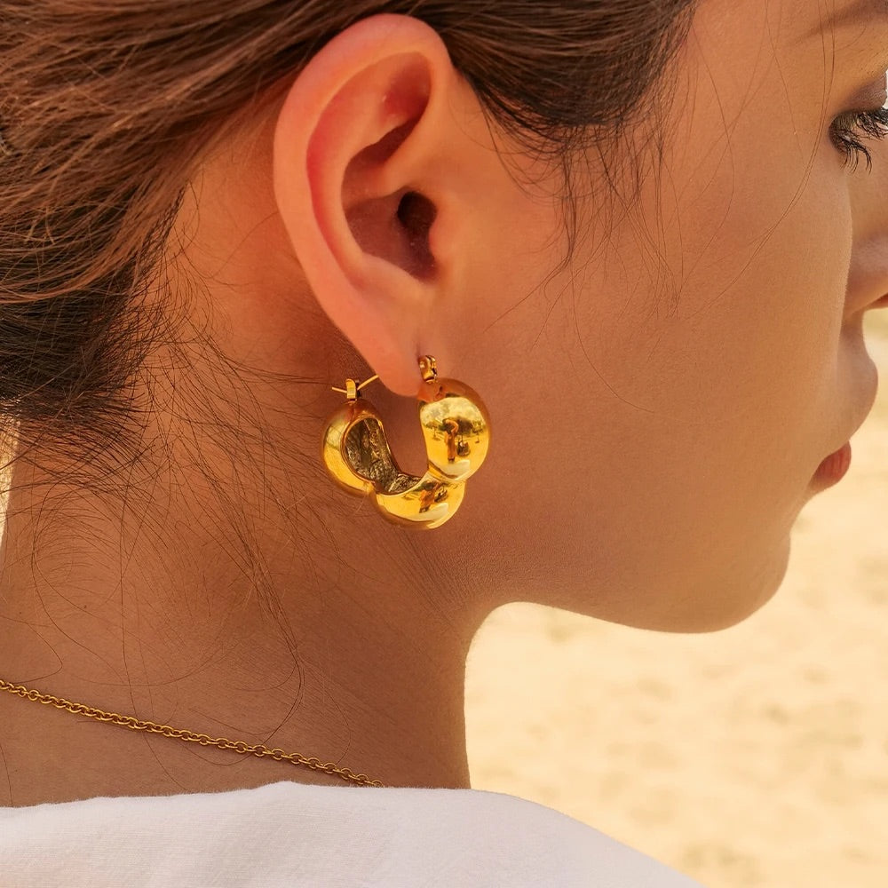 Floria Hoop earrings